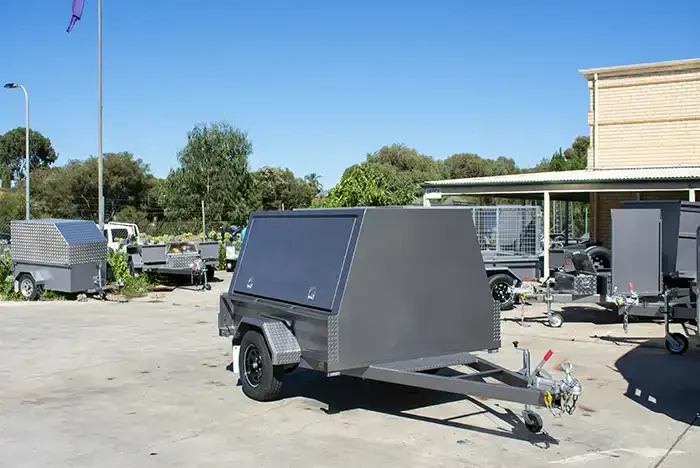 7x5 Tradie Enclosed BBQ Trailer
